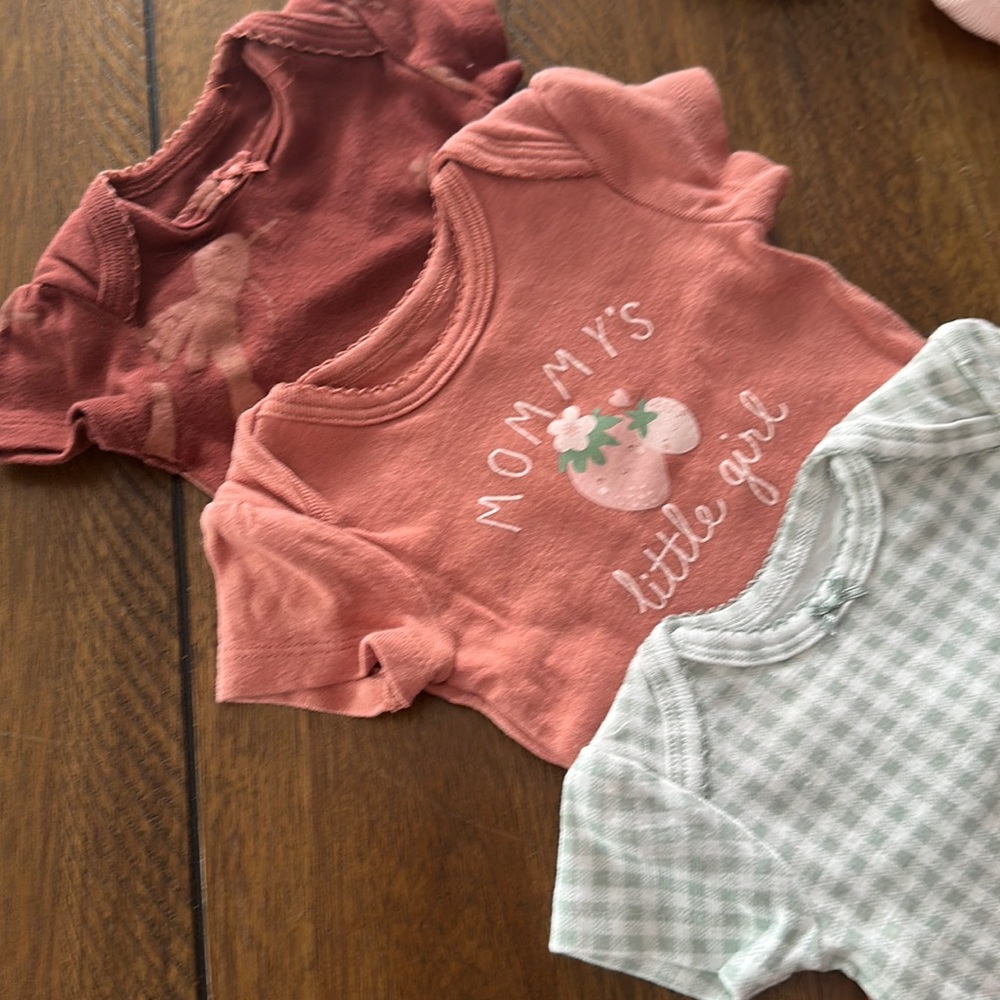 Newborn baby girl set